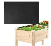 Qivine Raised Bed & Veg Trough Fabric Planter Liner 1.6m x 2.9m, Non Woven