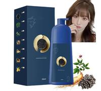 Qiweitang Hair Dye, Caviar Hair Colour Cream, Zhihuashi Caviar Protein Hair Dye, Bubble Plant Hair Dye, Protein Color Protecting Hair Dyeing Cream, Covers Gray Hair, Natural Fruit Dye (Tea Brown)