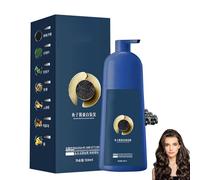 Qiweitang Hair Dye Shampoo Black Brown, Caviar Protein Hair Dye for Women Men, Natural Plant Formula for Gray Hairs, Nourishing Conditioning, Suitable for All Hair Types (Coffee Brown)