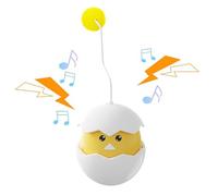 Qiwieod Cat Children's Toy, Interactive Tumbling Cat Play Stick - Fun Cat Toy for All Breeds Against Boredom, Playing on the Go Living Room Bedroom Balcony Garden