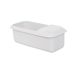 Qiwieod Microwave Pasta Cooker, Spaghetti Cooker for the Microwave, Food Container with Strainer, Pasta Express Cooker, , Practical and Safe, Microwave Pasta Cooker with Strainer Heat