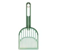 Qiwieod Scoop for cat litter, long handle for practical and quick sifting with deep scoop, cat waste lifter tray strainer, for pet shops, home, student home, bedroom