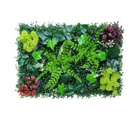 QIXCXAZ Artificial Plant Wall Visual For Privacy Screen ABS,A