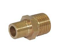 QIXCXAZ Brass Barbed Coupler Fitting Fastening Water Pipe with Reliable Double End Connector Double Ended Joint Air Hose Line Fitting Water Pipe Fittings