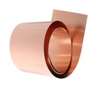 QIXCXAZ Durable Copper For Professionals And Hobbyists Excellent Choice For Electrical Tasks And Crafting Adventures Metal Foil Plate Thin Cu Copper Flashing Bendable, 0.2mm