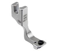 QIXCXAZ Innovation Invisible Zipper Presser Foot Essential Accessory Materials Effortlessly Secure Zippers for Optimal Work Sewing Machine Concealed Zipper Presser Foot
