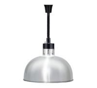 QIXCXAZ Innovative Heat Lamp For Food Provides Long Lasting Warmth Keeping All Buffet Dishes Fresh And Tempting Food Heat Lamp Warming Warmer, Silver