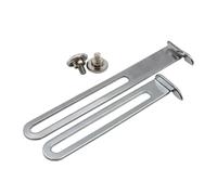 QIXCXAZ Multifunctional Edge Guide and Lockstitch Presser Foot Accessories for Professional and Industrial Machines Household Sewing Machine Positioning Sidewall, 10x1.2cm