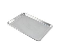 QIXCXAZ Perforated Aluminum Sheet Pan Baking Tasty Snacks Cookies And Pizza Essential For Every Home Kitchen Rectangular Shape Of Cookie Sheet Pizza Oven Tray