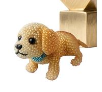 qixeuoa Beading Craft Set - Beginners 3D Dog Beading Set | Complete Craft Set Accessories for Home Teenagers Girls Women Enthusiasts
