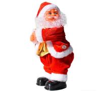 Qixfyze Dancing Santa - Bring the Holiday Cheer to Life! Shaking Walking Circle Santa Claus Singing and Dancing Christmas Toys Xmas Electric Dolls for Kids-English Song(SET A)