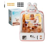 Qixfyze Dinosaur Tabletop Basketball Shooting Game Toy for Kids, Interactive Hoop Set with Mini Balls and Coins, Electronic Desk Arcade Shooting Machine with Score Display for Boys & Girls(#B)