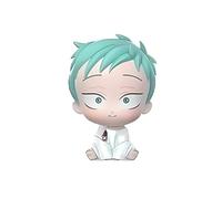 Qixiaan Anime Figrues Luca/Mizi/Ivan/Till Action Figure Sitting Pose Mini Figurine 6CM Cute Q Ver Cartoon Statue PVC Model Desktop Ornament Collectible Gifts for Fans