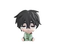 Qixiaan Anime Figrues Luca/Mizi/Ivan/Till Action Figure Sitting Pose Mini Figurine 6CM Cute Q Ver Cartoon Statue PVC Model Desktop Ornament Collectible Gifts for Fans
