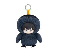 Qixiaan Anime Shoyo Hinata Plush Figure 15CM Animal-Style Plush Pendants Tobio Kageyama Cute Charm Bag Decorations Collectibles Gift for Fans