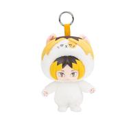 Qixiaan Anime Shoyo Hinata Plush Figure 15CM Animal-Style Plush Pendants Tobio Kageyama Cute Charm Bag Decorations Collectibles Gift for Fans