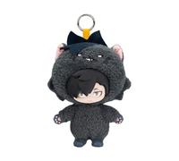 Qixiaan Anime Shoyo Hinata Plush Figure 15CM Animal-Style Plush Pendants Tobio Kageyama Cute Charm Bag Decorations Collectibles Gift for Fans