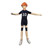 Qixiaan Hinata Shoyo Plush Figure Cartoon Human Shaped Cushions Plush Stuffed Pillow Abstract Figurine for Car Home Funny Pillow Gifts