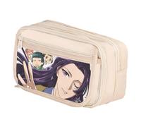 Qixiaan Maomao Pencil Pouch Jinshi Anime Pencil Bag 3D Anime Printed Pen Case with Zip Student Stationery Storage for Primary Junior Senior College and Office
