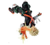 Qixiaan MHA Anime Figure Bakugou Katsuki Figrues Anime Character Statue Model 17CM PVC Statue Bedroom Desktop Decoration Gifts for Fans