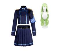 Qixiaan Tachibana Nozomi/Tachibana Hikari Cosplay Costume Outift Women's Blue Uniform Set Halloween Carnival Party Dress Up Suit for Fans