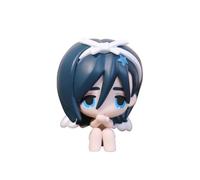 Qixiaan Till Figure Ivan Anime Figure Q Ver Statue 6CM Cute Cartoon Characters Sitting Pose Model PVC Desktop Ornaments Decoration Gifts