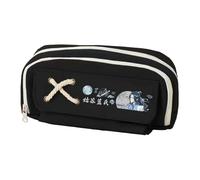 Qixiaan Wei Wu Xian Pencil Case LAN Wang Ji Anime Pen Box Anime Printed Oxford Cloth Pencil Case Stationery/Cosmetics Storage Makeup Organizer Gift