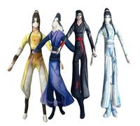 Qixiaan Wei Wu Xian Plushies LAN Wang Ji Plush Figurine Mini Plush Twistable Figure Bag Pendant Christmas Decoration 28CM