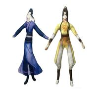 Qixiaan Wei Wu Xian Plushies LAN Wang Ji Plush Figurine Mini Plush Twistable Figure Bag Pendant Christmas Decoration 28CM
