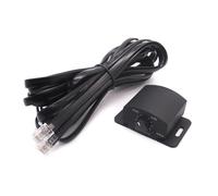 QIXIAMO Amplifier Replacement Bass Button Remote Control 6 Pin Subwoofer Remote Control Speaker Control Knob 4M Black