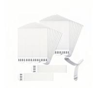 qixiang Picture H anging S trips, 24 Pairs, No-Nail Wall Mounting S trips, Removable, Damage-Free