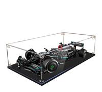 QIXINDGYH Acrylic Display Case For Lego 42171 F1 Racing Car Building Set, Clear Dust-Proof Display Case Compatible With Lego 42171 (Only Display Case) (Transparent 3MM)