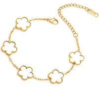 Qixiu Silver Adjustable Bracelet for Women - Elegant and Shiny Birthday Jewellery Gift