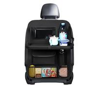 Qixuer Car Seat Organizer, Car Backseat Organize, with Foldable Table Shelf and Lots of Pockets,Back Seat Organizer Waterproof Multifunction Car Storage Bag Kids