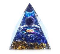 Qixuer Crystal Pyramids, Sandstone Pyramid, Moonstone Crystals, Healing Stones for Relaxation & Meditation, Ideal for Home Decor & Gifts 5cm