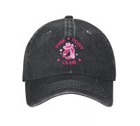 QIYAEUA Chappell Roan Pink Pony Club Unisex Baseball Caps Distressed Washed Hats Cap Classic Outdoor Summer Snapback Hat Gift