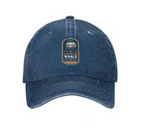 QIYAEUA Unisex Casual Watery Coffee World Alan Wake 2 Baseball Cap for Men Women Distressed Washed Headwear Game Anime Outdoor Fit Hats Cap