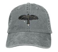 QIYAEUA Wings of Night Raven Baseball Caps Peaked Cap Archery Sun Shade Cowboy Hats for Men Trucker Dad Hat Gift