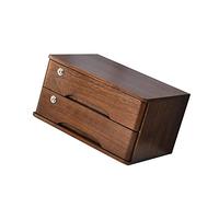 QIYFOZ File Organizer - File Cabinet Office Desktop Debris Storage Box, Storage Storage Cabinet Drawer Type Multi-layer Debris Small File Cabinet Sleeve Desk/Deskside Stor,2 lay