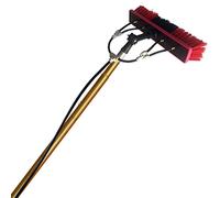QIYFOZ Professional 24FT Telescoping Water Fed Pole Kit for Window & Solar Panel Cleaning - High Reach Brush & Extension Pole for Effortless Cleaning