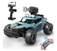 QIYHBVR RC Car, 1:16 Remote Control Car With WiFi 720P HD Camera, 2.4Ghz High Speed Alloy Off Road Truck Fast Racing Vehicle Electric Hobby Toy Car Gift For Boys Kids Teens Adults