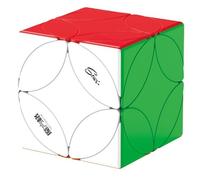 QiYi MoFangGe Ancient Coin Cube Stickerless - Unique Corner-Turning Puzzle with Rotatable Circles on Each Face, Smooth Mechanism & Durable Build - Challenging Shape Mod for Kids & Adults