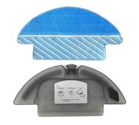 QiyilE Vacuum Cleaner Water Tank, Compatible For CECOTEC Conga 3090. Robot Mop Plate 2 In 1 Water Tank Box, Mop Rag Holder, Mop Pads Set