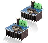 QIYQTIG BTS7960 IBT-2 43A High Current Half-Bridge Configuration PWM Driver Board, Over Temperature Protection, Undervoltage Shutdown, 2pcs, YHLFBA-DZB784-2PCS