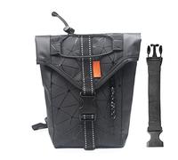 QIYUANT Waterproof Leg Bag Thigh Bag Fashion Motorcycle Bag Leg Hip Belt Bag Cycling Hiking Riding Campping Tactical Motorcycle Hip Bag, Geometry Extended Belt, 24cm x 15cm x 7cm
