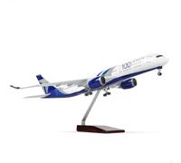 QIYUMOKE 1/144 A350 Centennial Airplane Model Resin with Stand 18.5 inch
