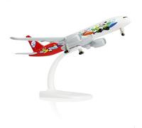 QIYUMOKE 1/300 Sichuan Airlines A350 Panda Livery Diecast Metal Aircraft Model with Stand, Model Airplane for Adults (7.5 Inch), Gift for Aviation Enthusiasts
