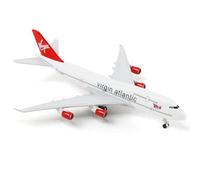 QIYUMOKE 1/400 VAA 747 (15 cm) aircraft model for Boeing 747 aircraft model kit with pre-assembled aircraft landing gear and exhibition stand, suitable as a gift for adults or