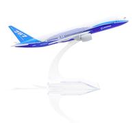 QIYUMOKE boeing787 Dreamliner 1/400 Die-cast Metal Airplane Model with Stand -787 Prototype Alloy Model Airplane (5.7 inches long) Collection Plane for Aviation Enthusiast Gift