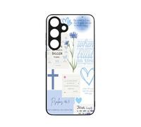 qizjio Bible Verse Phone Case Shockproof Protective Christian Jesus Phone Cover for Samsung Galaxy S25 Plus